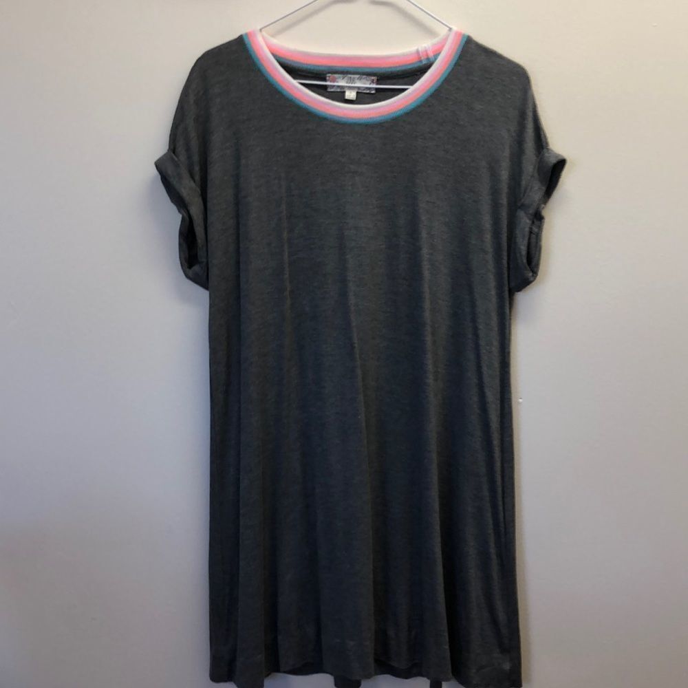 PInk Rose Vintage Knit Dress Size Medium